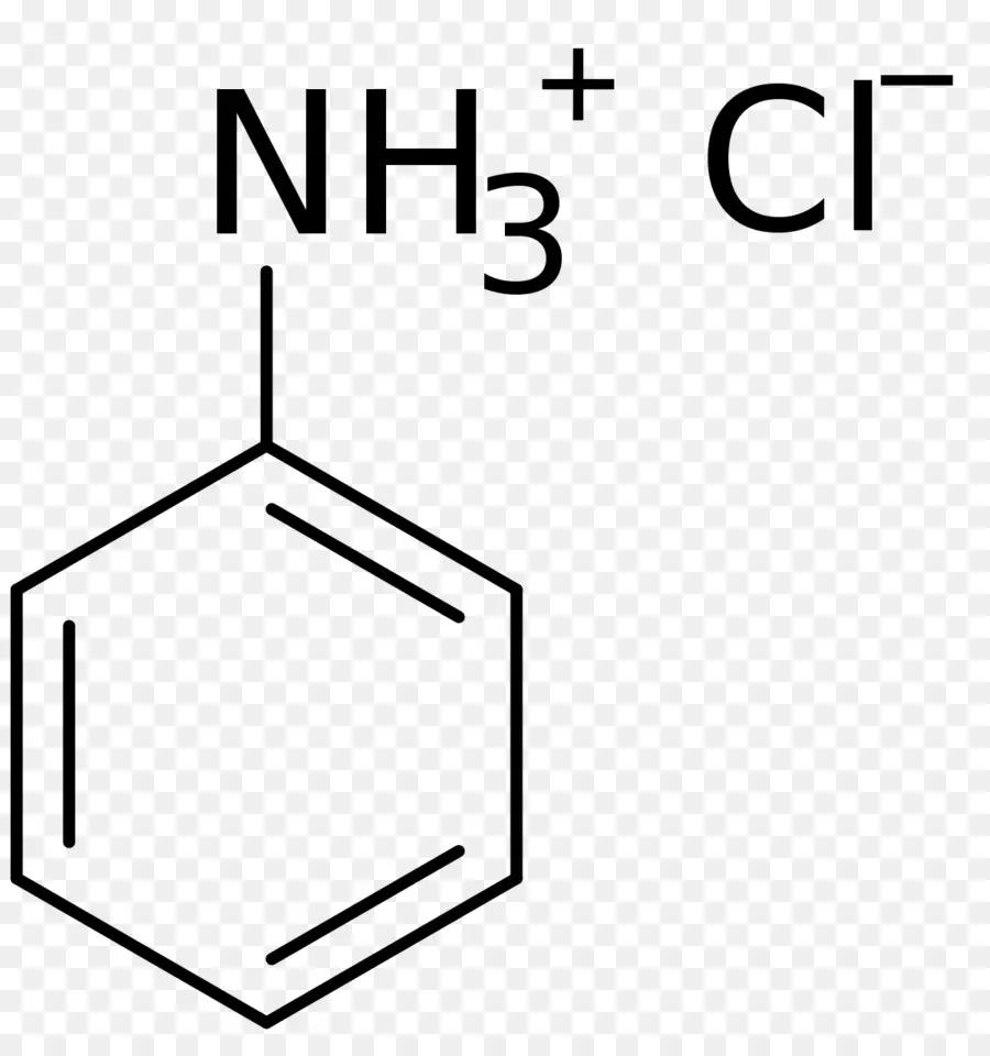 Phenylammonium Chloride，แหวนเบนซีน PNG