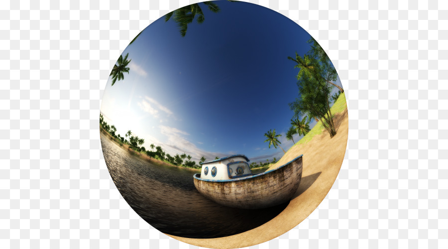 Fisheye เลนส์，การแสดงผล PNG