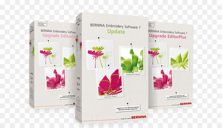 คอมพิวเตอร์ซอฟต์แวร์，เปรียบเทียบของ Embroidery ซอฟต์แวร์ PNG