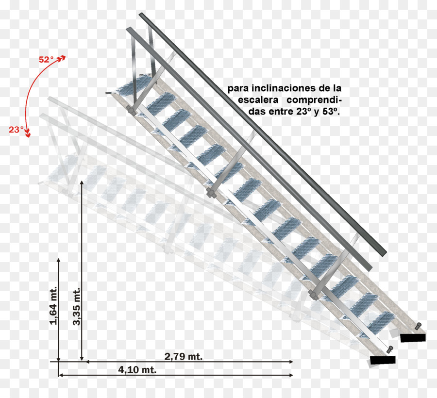 บันได，ดาดฟ้า Railing PNG