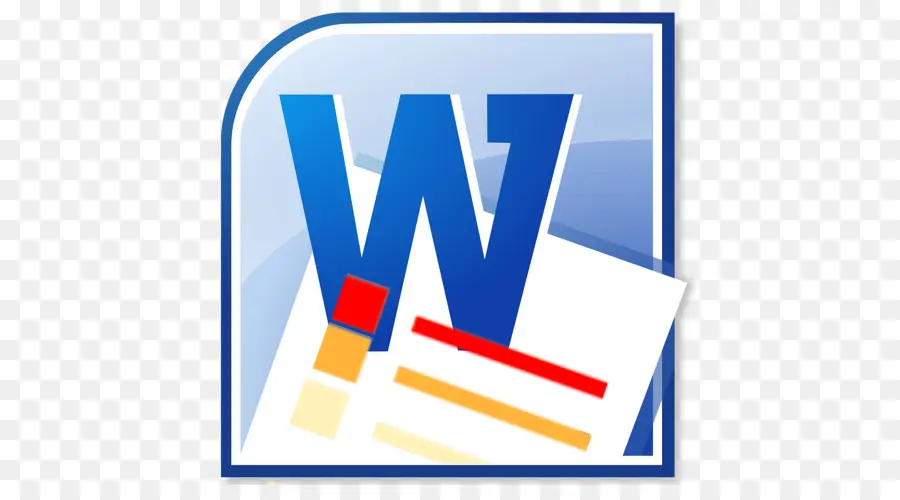 โลโก้ Microsoft Word，ซอฟต์แวร์ PNG