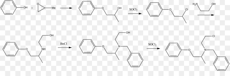 Phenoxybenzamine，Phenoxybenzamine ไฮโดรคลอ PNG