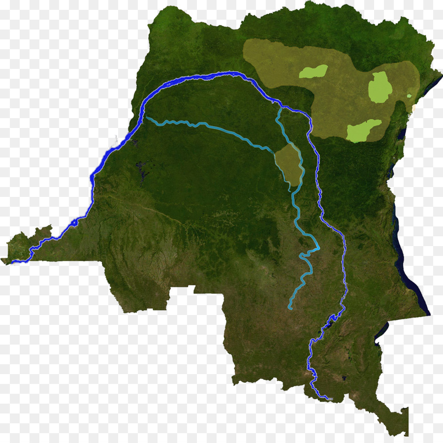 แผนที่คองโก，ประเทศ PNG