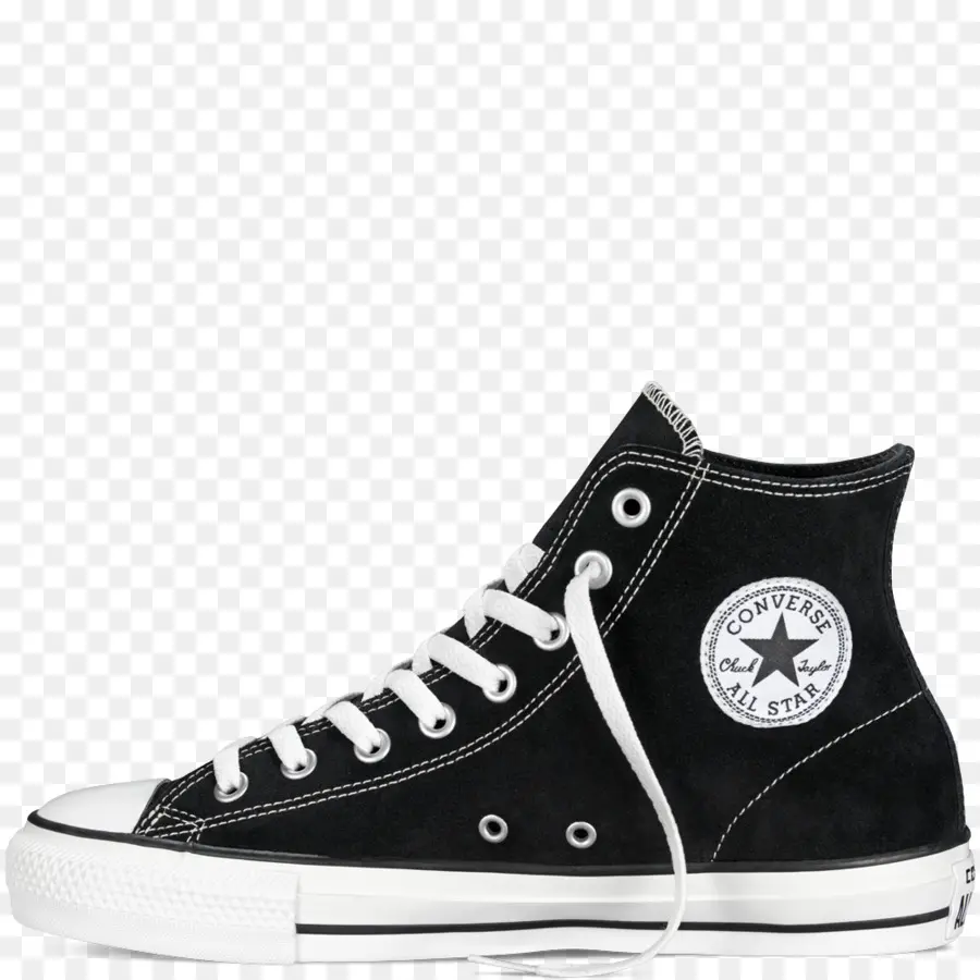 รองเท้า Converse สีดำ，รองเท้าผ้าใบ PNG