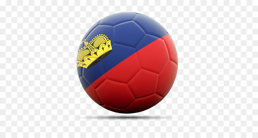 Liechtenstein Flag Soccer Ball，ฟุตบอล PNG