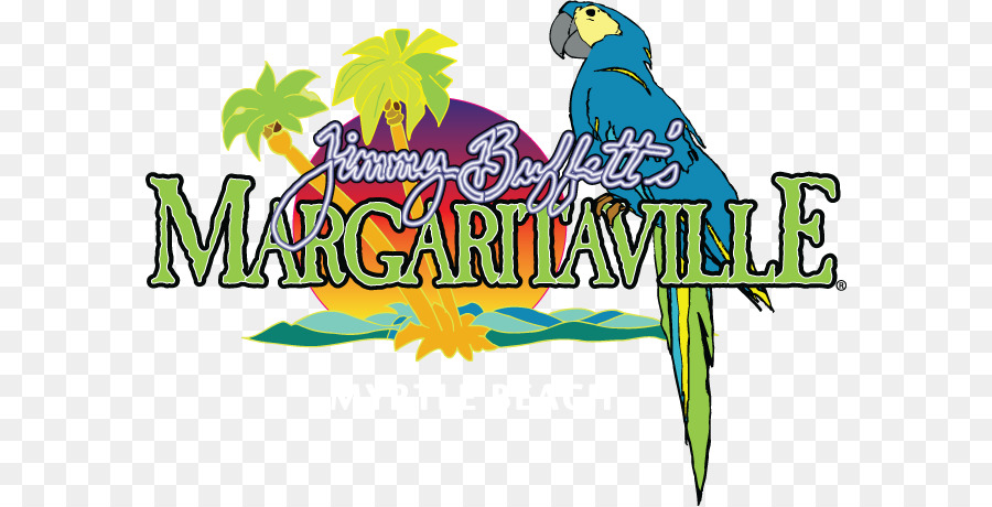 โลโก้ Margaritaville，นกแก้ว PNG