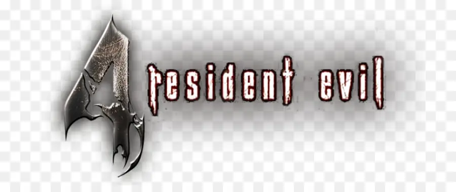 โลโก้ Resident Evil 4，เกม PNG