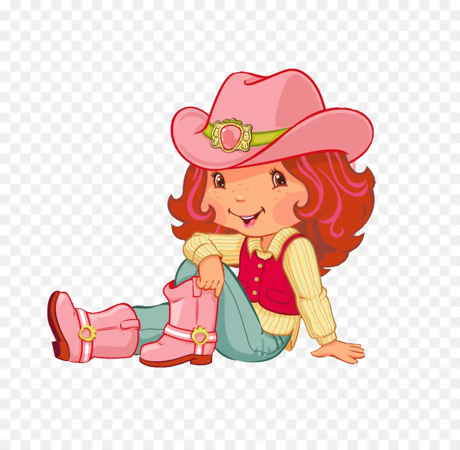 ตัวละคร Cowgirl，หมวก PNG