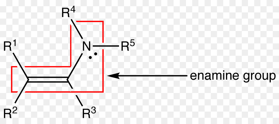 Enamine，นกกระสา Enamine Alkylation PNG