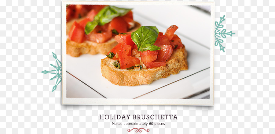 Bruschetta，อาหารมังสวิรัติ PNG