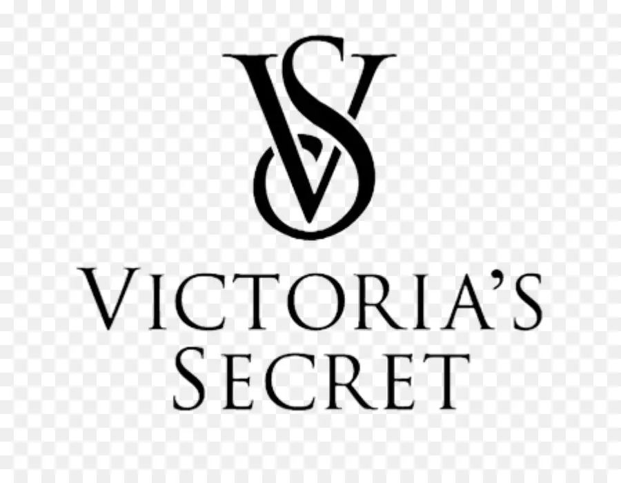 โลโก้ของ Victoria Secret，สีดำ PNG