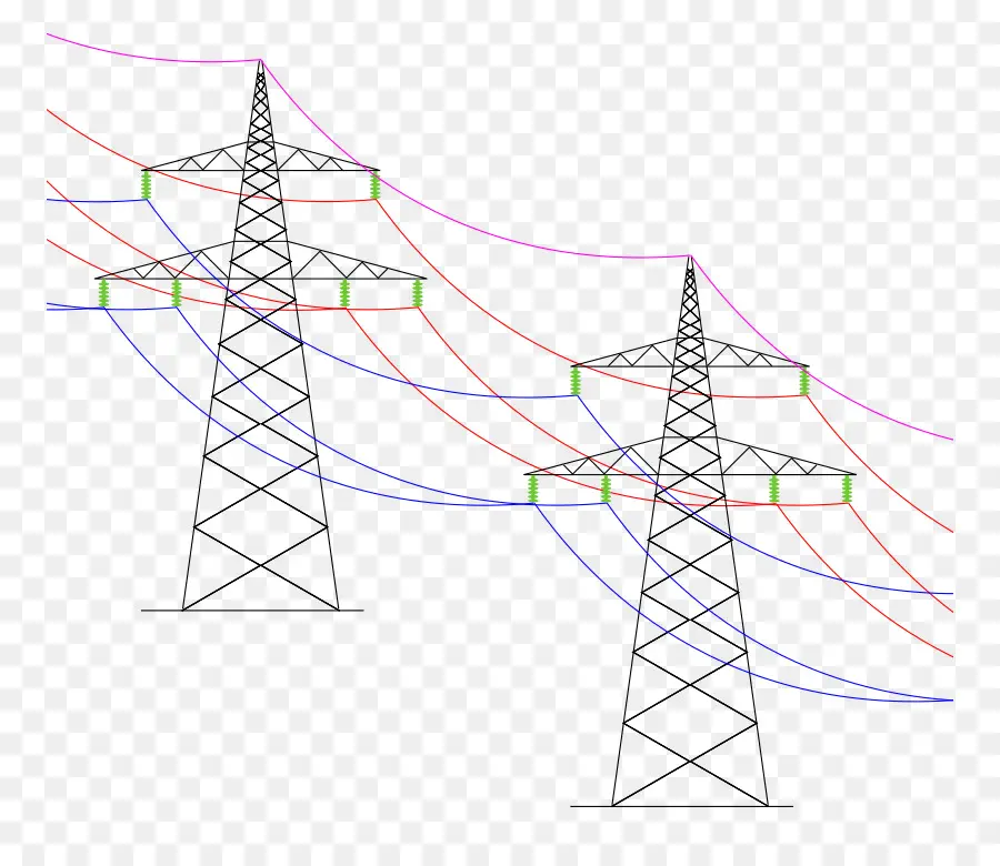 สายไฟ，ไฟฟ้า PNG