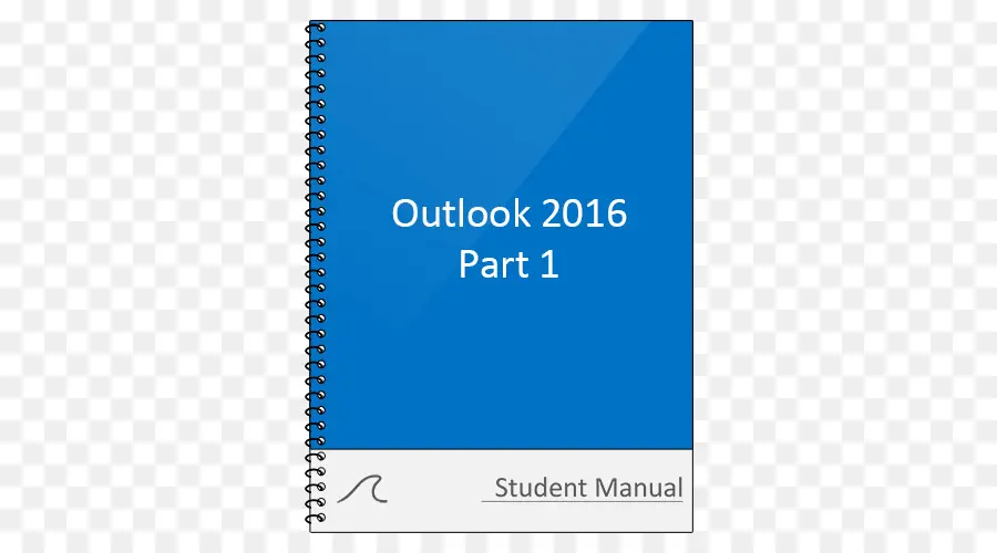 คู่มือ Outlook 2016，สีฟ้า PNG