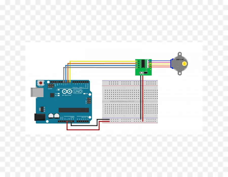 การตั้งค่า Arduino，วงจร PNG