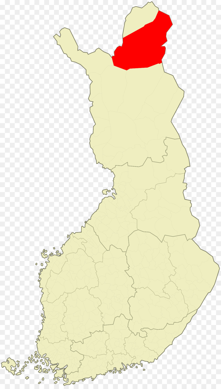 Inari ฟินแลนด์ Name，Finland_ Regions Kgm PNG