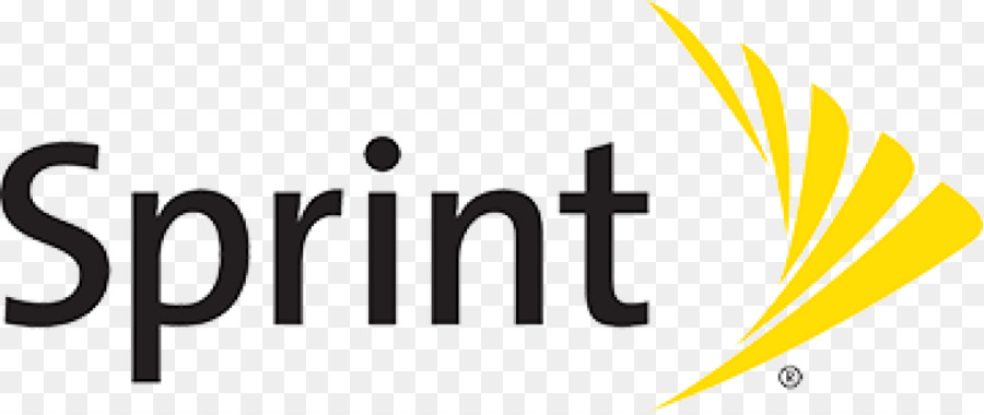 โลโก้ Sprint，สีเหลือง PNG