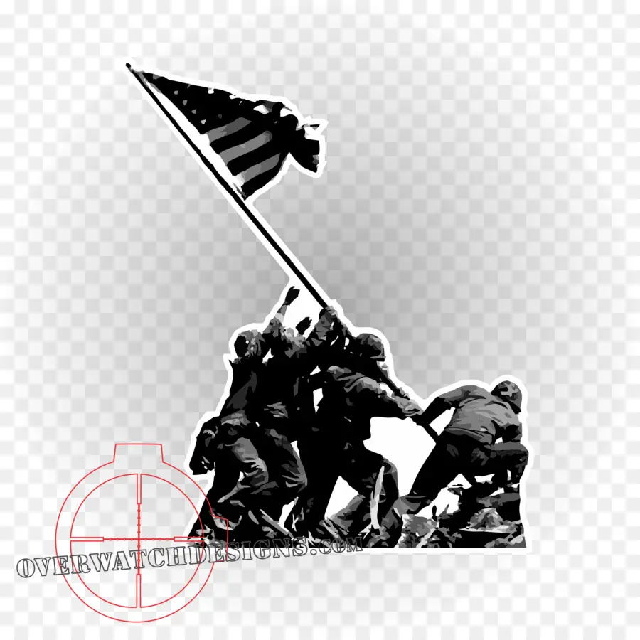 Iwo Jima Flag เพิ่มขึ้น，ทหาร PNG