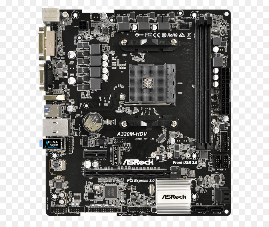 ซ็อกเก็ต Am4，Asrock Ab350mhdv PNG