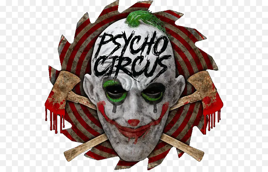 Psycho Circus Clown，ตัวตลก PNG