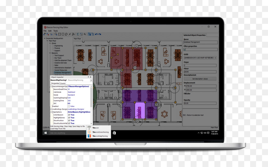 คอมพิวเตอร์ซอฟต์แวร์，Indoor ตำแหน่งของระบบ PNG