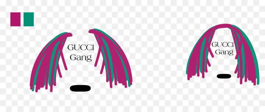 Gucci Gang，แฟชั่น PNG