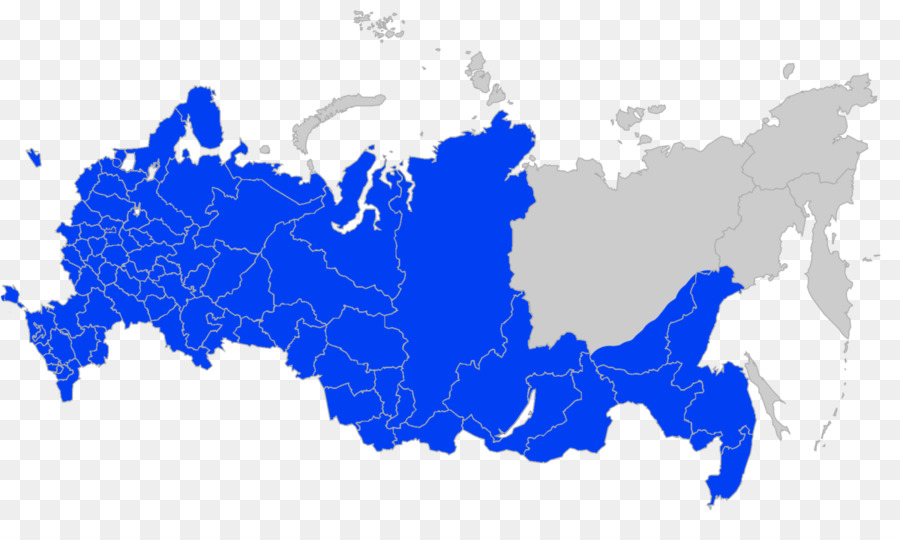 แผนที่，Russia_ Subjects Kgm PNG