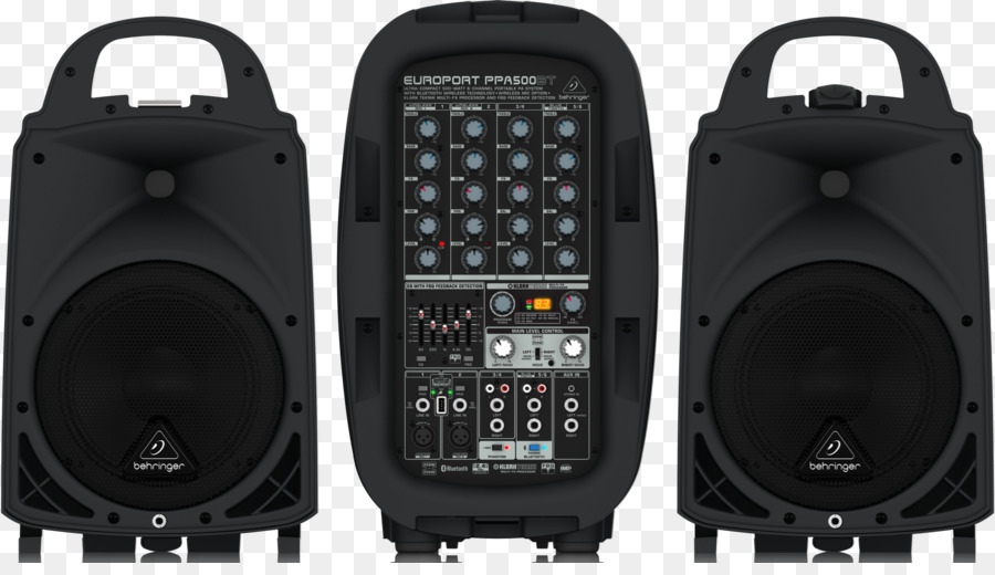 Behringer Ppa500bt Europort พ่อของระบบ，ไมโครโฟน PNG