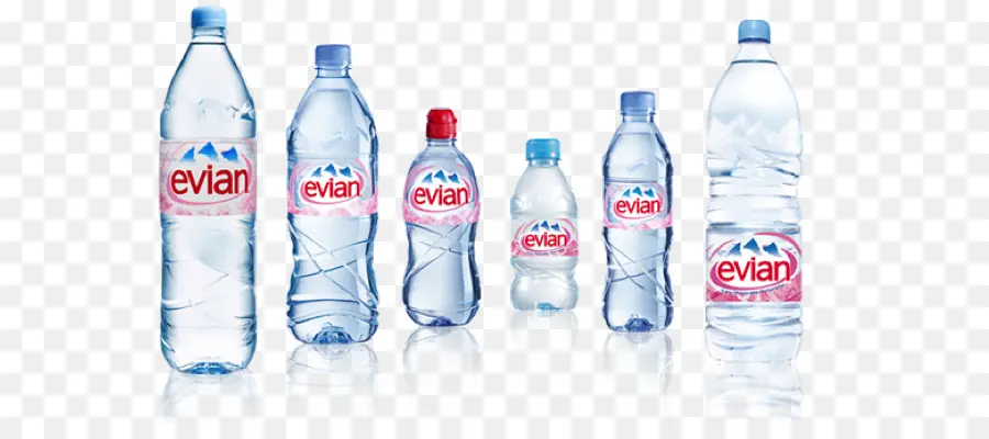 ขวดน้ำ Evian，น้ำ PNG