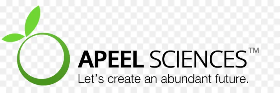 โลโก้ Apeel Sciences，ใบเขียว PNG