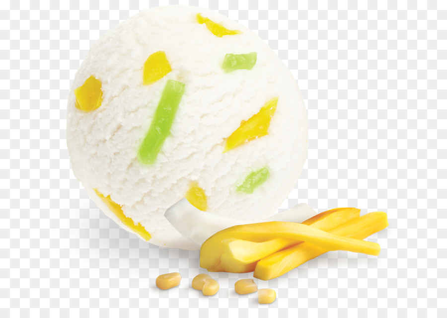 ไอศกรีม，ครีมของมะพร้าว PNG