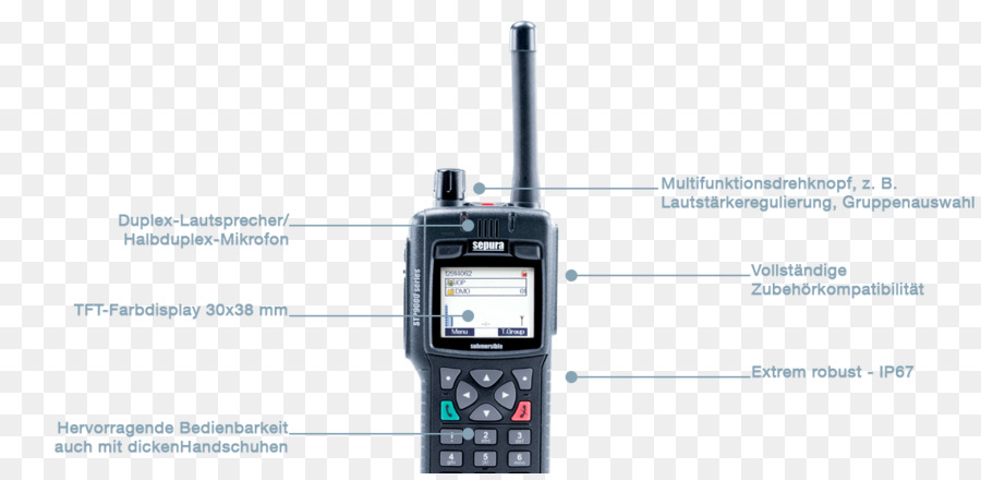 Sepura，Terrestrial Trunked วิทยุ PNG