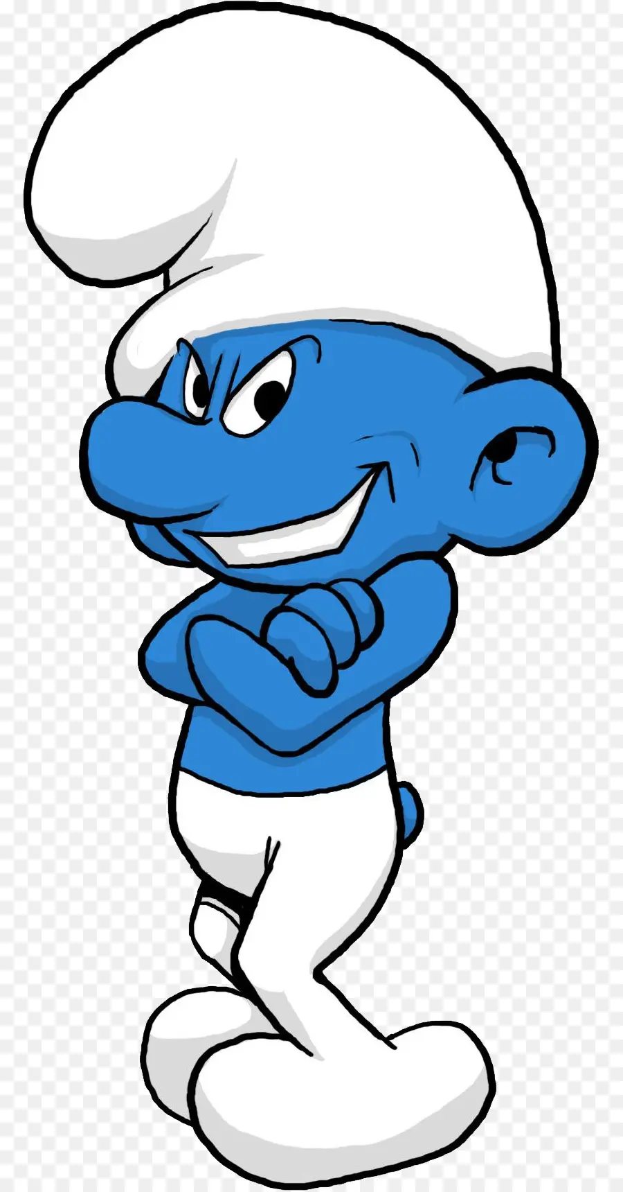 ตัวละคร Smurf，สีฟ้า PNG