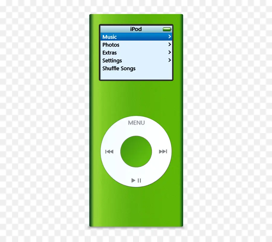 Ipod สีเขียว，ไอพอด PNG