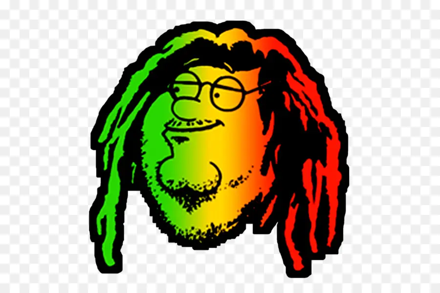 Rasta Face，เดรดล็อค PNG