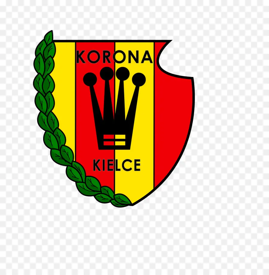 โลโก้ Korona Kielce，โล่ PNG