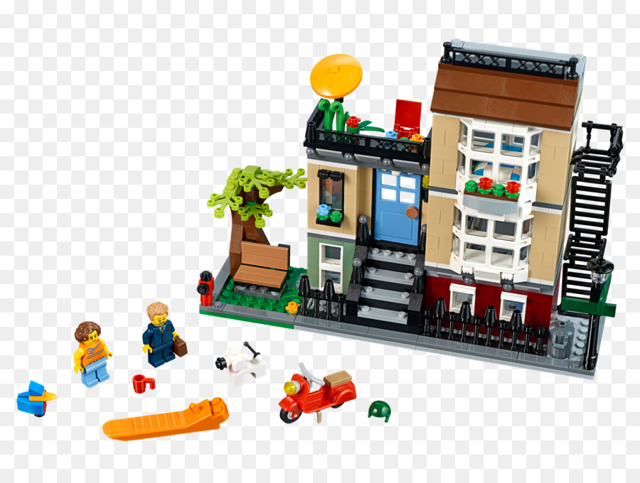 Lego 31065 ผู้สร้างปาร์คทาวน์เฮาส์ของถนน，Hamleys PNG
