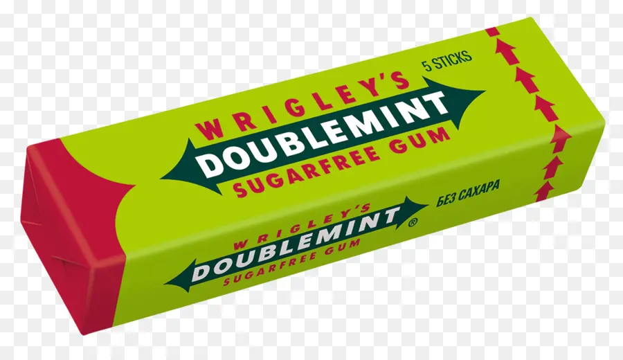 หมากฝรั่ง Doublemint ของ Wrigley，Sugarfree PNG