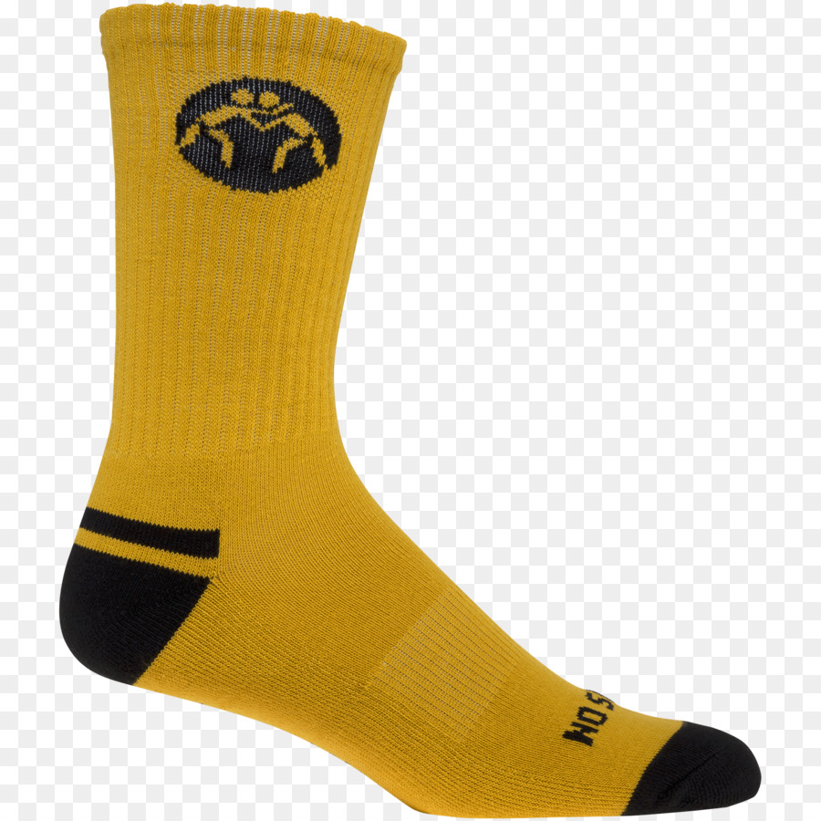 ถุงเท้า，สีเหลือง PNG