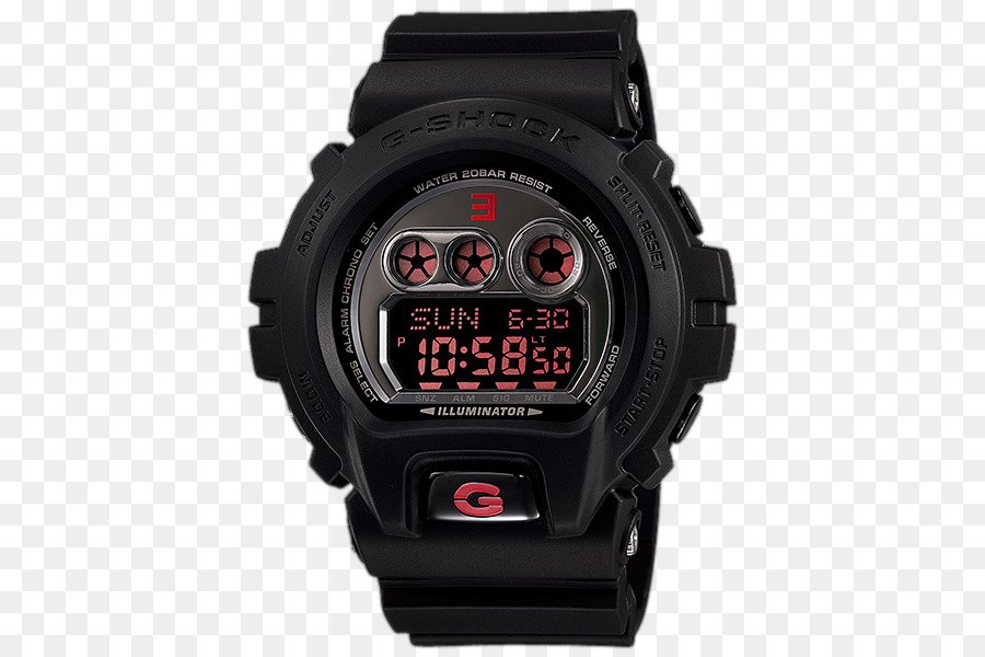 นาฬิกา G Shock สีแดง，นาฬิกา PNG