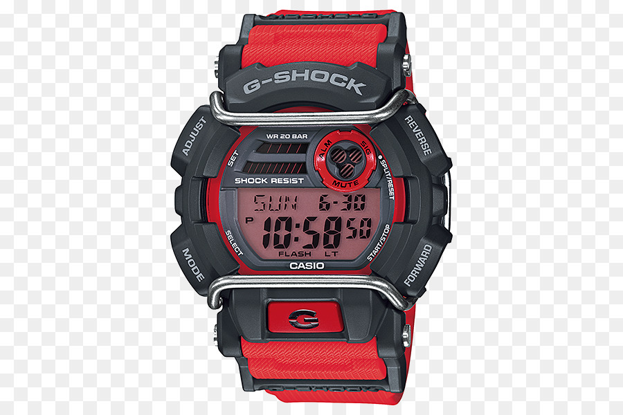 นาฬิกา G Shock สีแดง，นาฬิกา PNG