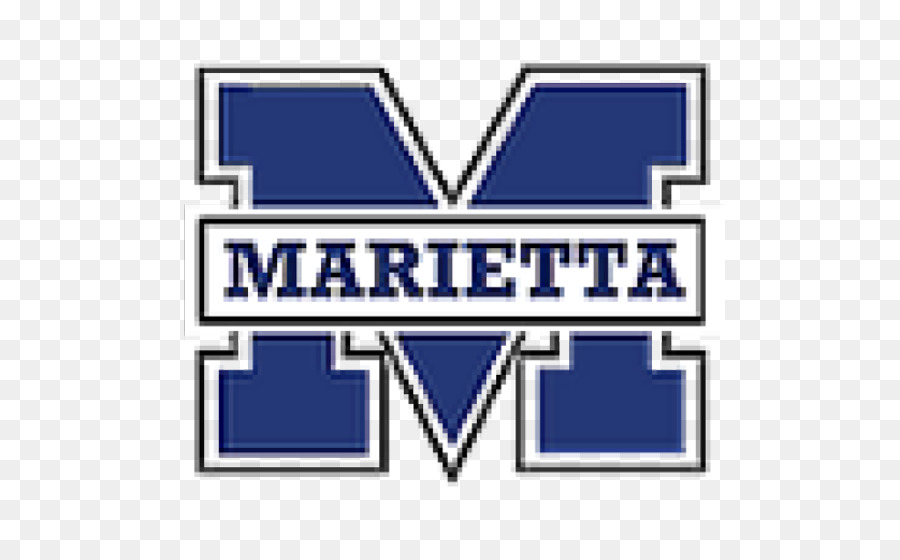 โลโก้ Marietta，สีฟ้า PNG