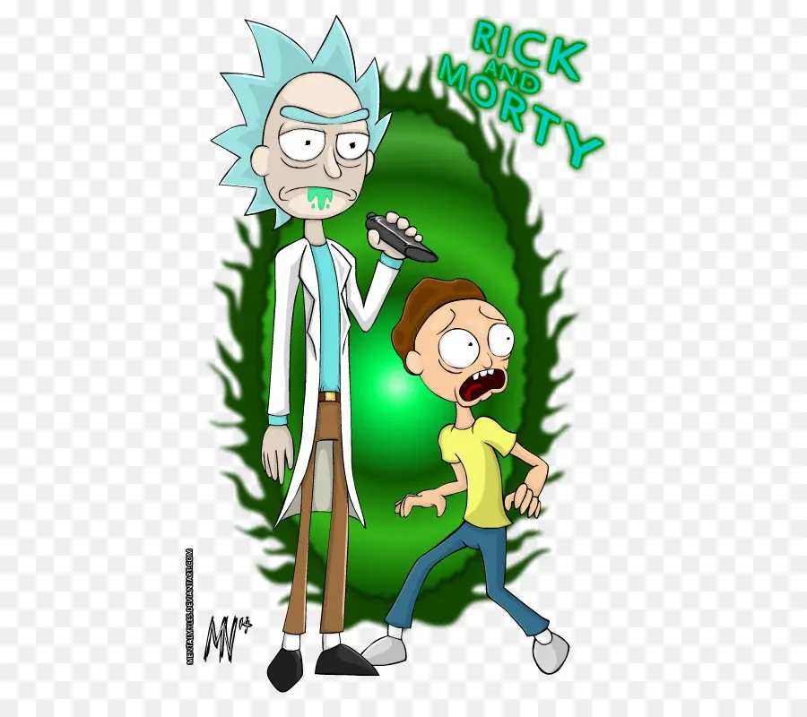 Rick And Morty，การ์ตูน PNG