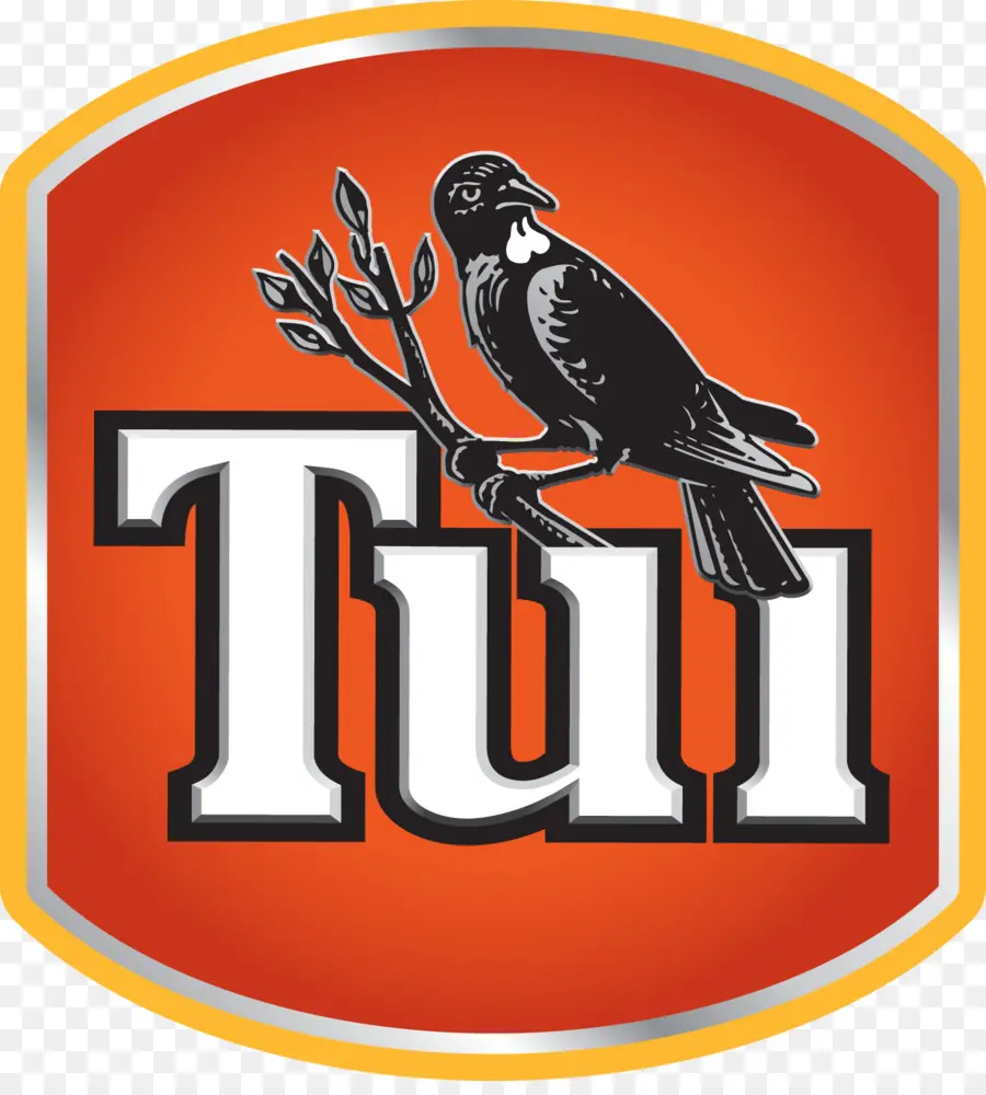 โลโก้ Tui，นก PNG