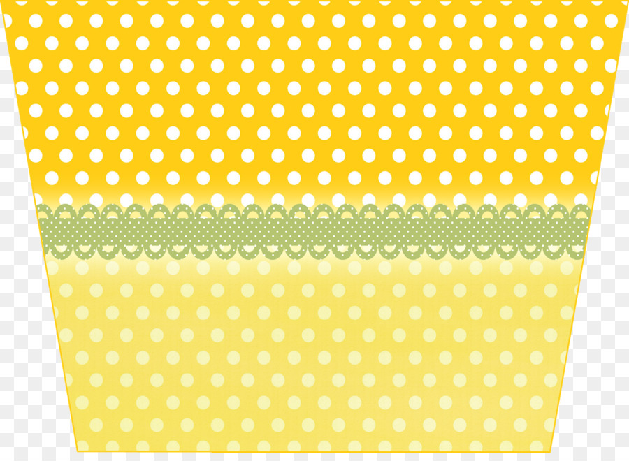 Dot Polka สีเหลือง，ออกแบบ PNG