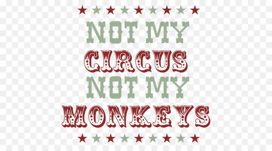 Circus Quote，ลิง PNG