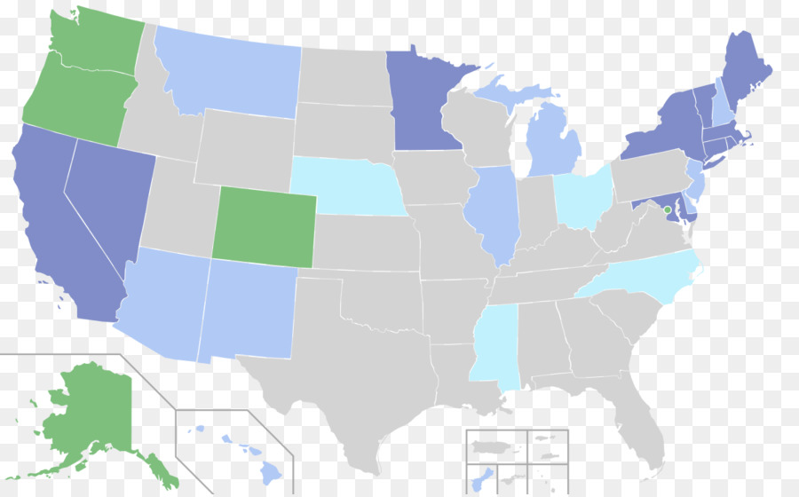 แคลิฟอร์เนีย，สีแดงอเมริกาและสีน้ำเงินอเมริกา PNG