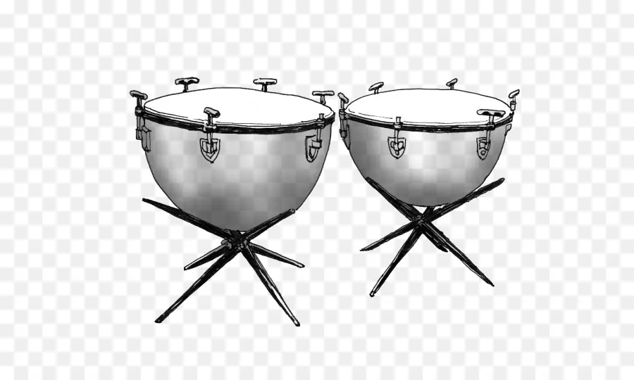 กลอง Timpani，การกระทบ PNG