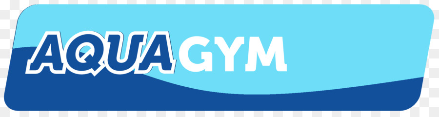 โลโก้ Aqua Gym，สีฟ้า PNG