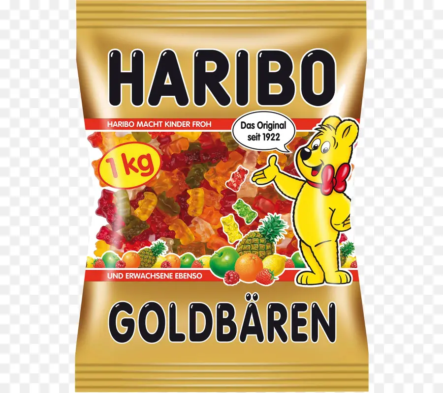 Haribo Gold Bears，หมีเหนียว PNG