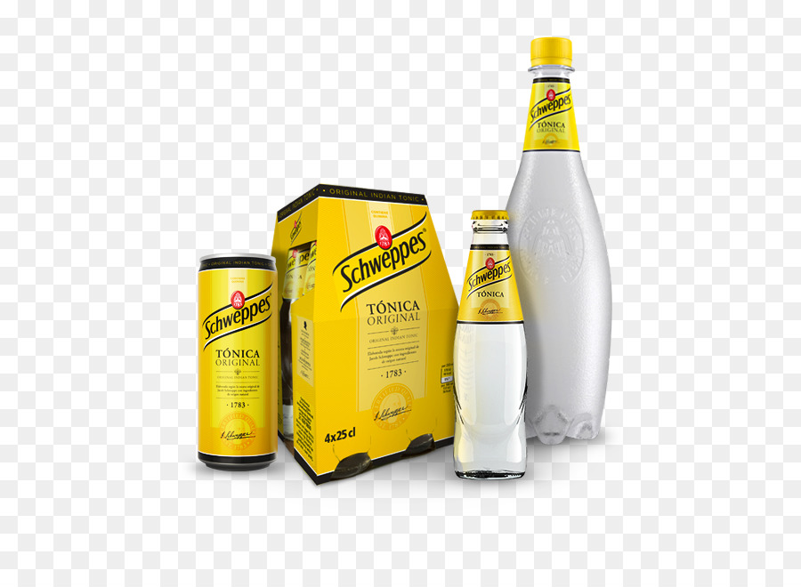 น้ำโทนิค Schweppes，ขวด PNG